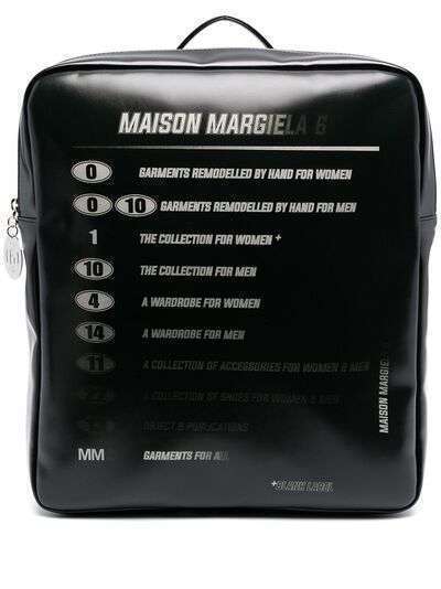 MM6 Maison Margiela рюкзак Motorcross с логотипом