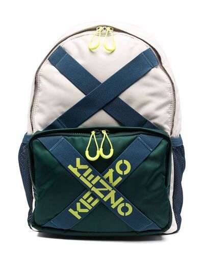 Kenzo рюкзак в стиле колор-блок