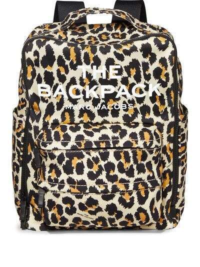Marc Jacobs рюкзак The Backpack с леопардовым принтом