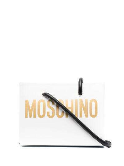 Moschino маленькая сумка на плечо с логотипом