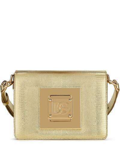 Dolce & Gabbana сумка на плечо с тиснением под кожу ящерицы