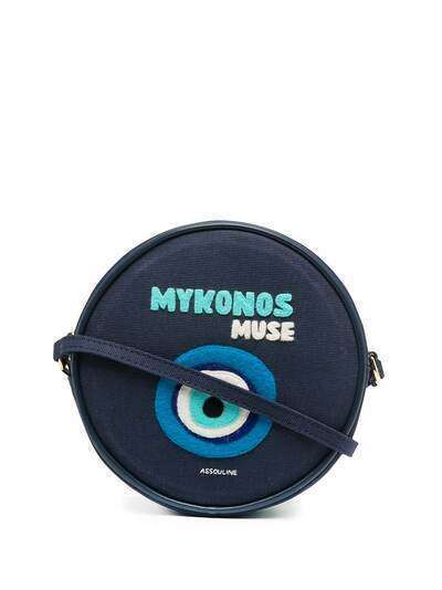 Olympia Le-Tan круглая сумка на плечо Mykonos