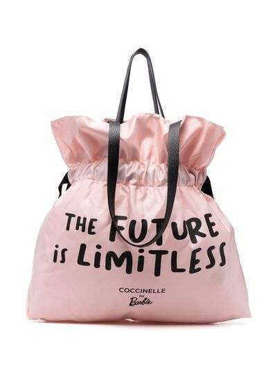 Coccinelle сумка The Future Is Limitless из коллаборации с Barbie