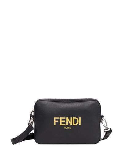 Fendi сумка на плечо с тисненым логотипом