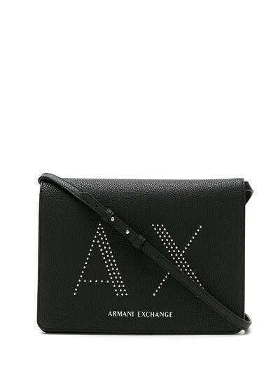 Armani Exchange сумка на плечо с логотипом