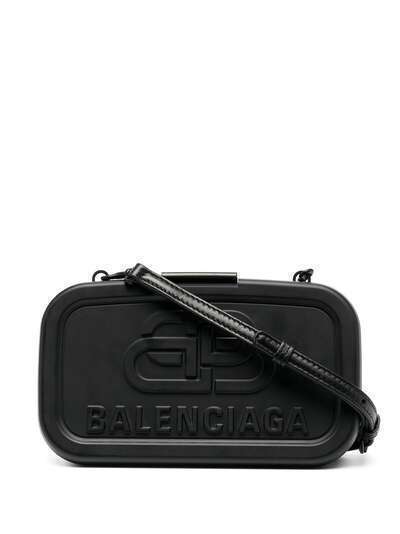Balenciaga сумка через плечо с тисненым логотипом