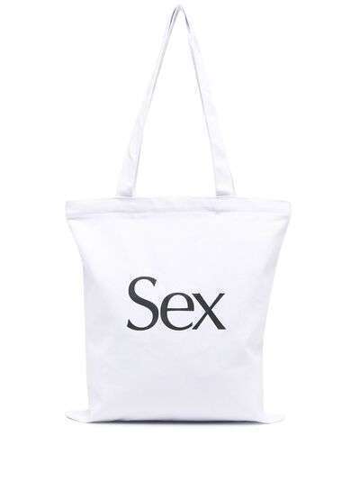 More Joy сумка-тоут с принтом Sex