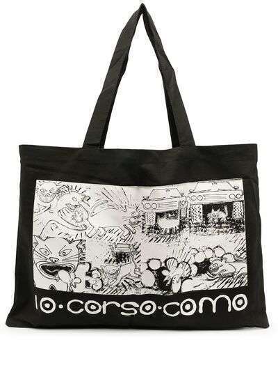 10 CORSO COMO сумка-тоут с графичным принтом
