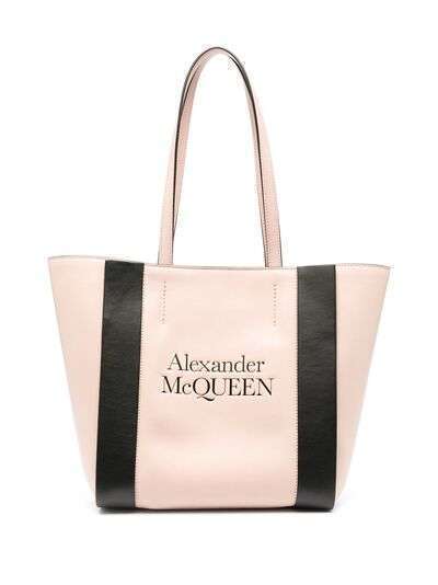 Alexander McQueen сумка-тоут с логотипом
