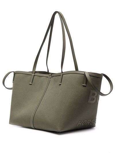 Burberry Horseferry linen tote bag
