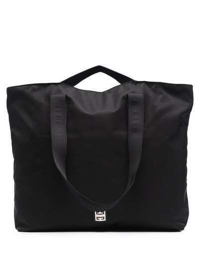 Givenchy сумка-тоут с нашивкой-логотипом