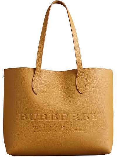 Burberry сумка-тоут с тиснением логотипа