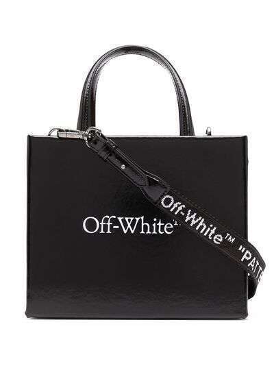 Off-White сумка-тоут Mini Box с логотипом
