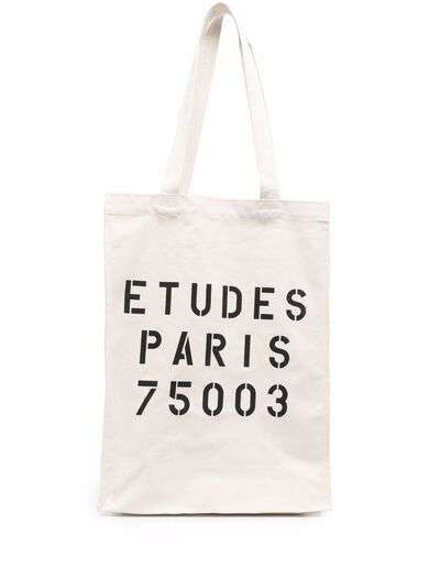 Etudes сумка-тоут Stencil из органического хлопка
