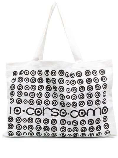 10 CORSO COMO двухцветная сумка-тоут