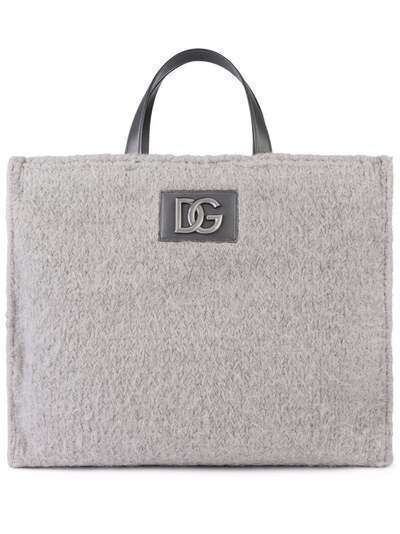 Dolce & Gabbana сумка-тоут с логотипом DG