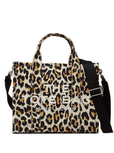 Marc Jacobs сумка-тоут The Traveler с леопардовым принтом