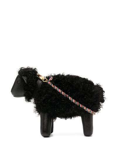 Thom Browne маленькая сумка в виде овцы с плетеным ремешком