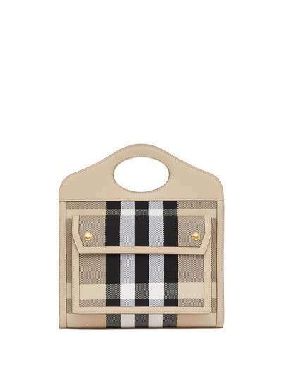 Burberry сумка Pocket в клетку