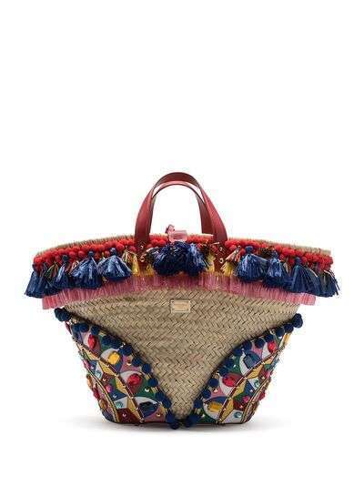 Dolce & Gabbana сумка-тоут Kendra с кисточками