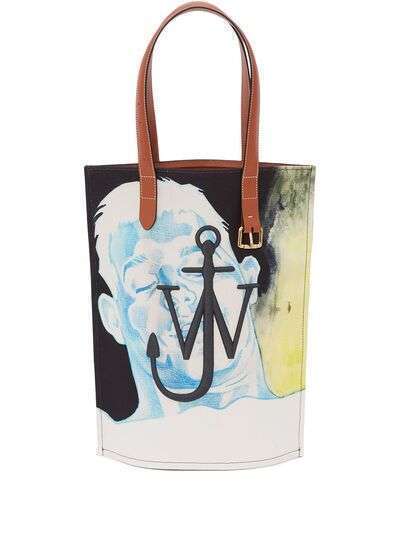 JW Anderson сумка-тоут с логотипом Anchor