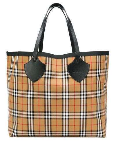 Burberry The Giant check tote