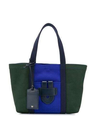 Tila March сумка-шопер в стиле колор-блок