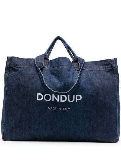 Dondup джинсовая сумка-тоут с логотипом