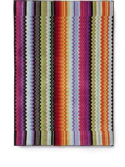 Missoni Home полотенце Giacomo с узором шеврон