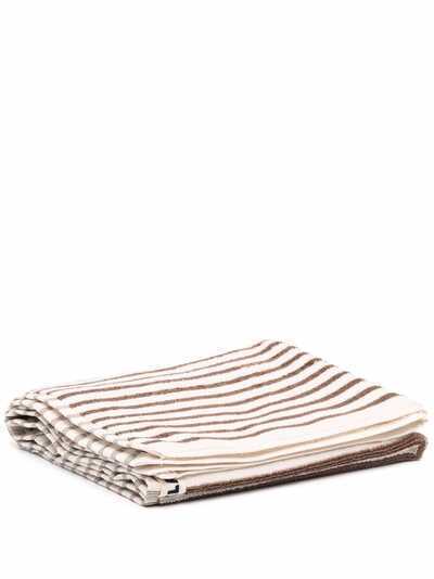 TEKLA полосатое полотенце из органического хлопка