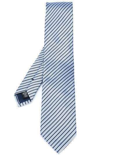 Ermenegildo Zegna полосатый галстук