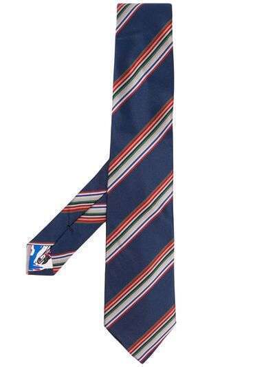PAUL SMITH галстук в разноцветную полоску