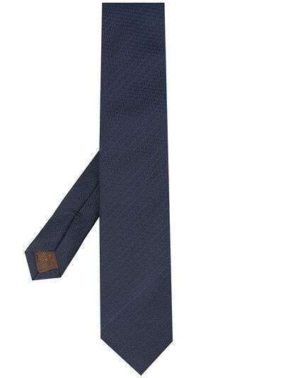 Church's галстук с геометричной вышивкой