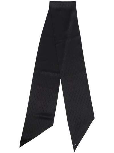 Saint Laurent галстук с монограммой YSL