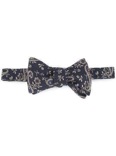 Gieves & Hawkes embroidered bow tie