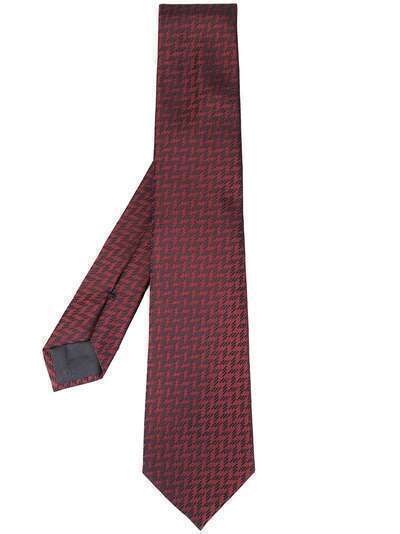 Emporio Armani галстук с узором шеврон