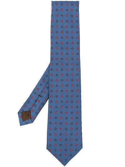 Church's галстук с цветочной вышивкой