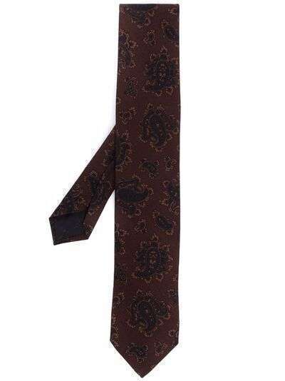 Lardini галстук с принтом пейсли