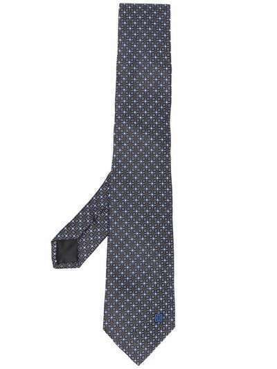 Givenchy шелковый галстук с узором