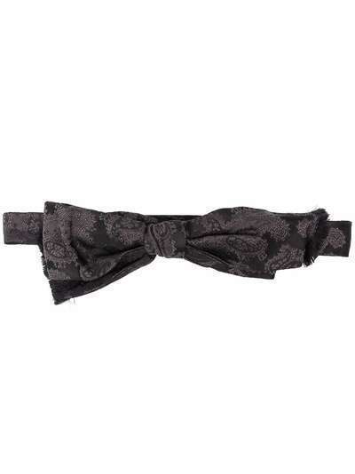 Dolce & Gabbana шелковый галстук-бабочка с принтом пейсли