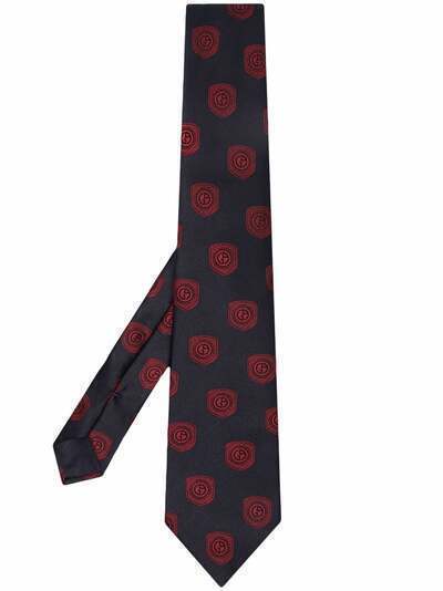 Giorgio Armani галстук с цветочным принтом