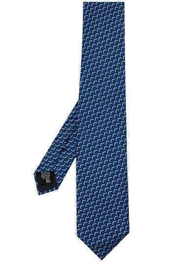 Giorgio Armani жаккардовый галстук