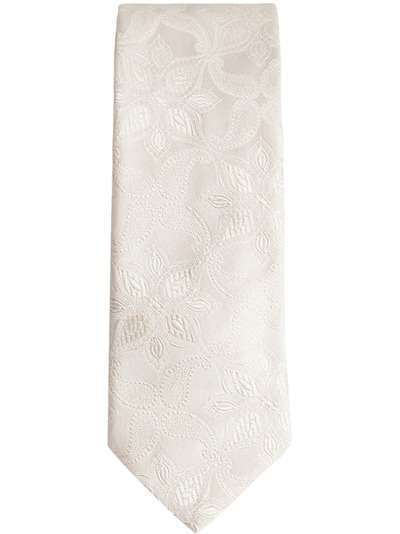 Dolce & Gabbana галстук с цветочным принтом
