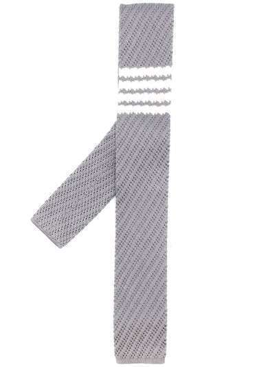 Thom Browne галстук с полосками 4-Bar