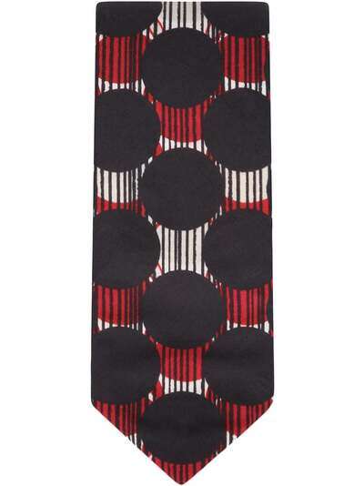 Dolce & Gabbana галстук с абстрактным принтом