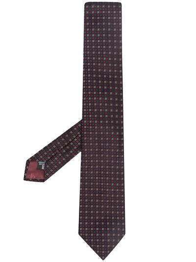 Emporio Armani галстук с узором