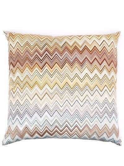 Missoni Home подушка с узором зигзаг