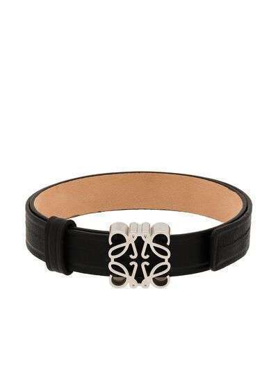 LOEWE Anagram appliqué wrap bracelet