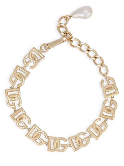 Dolce & Gabbana колье-чокер с логотипом