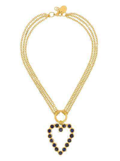 Sylvia Toledano Love heart pendant necklace